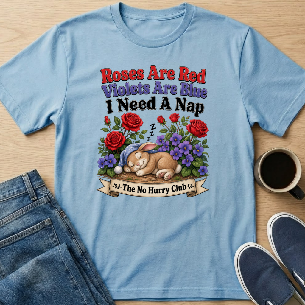 Roses Are Red Bunny T-Shirt