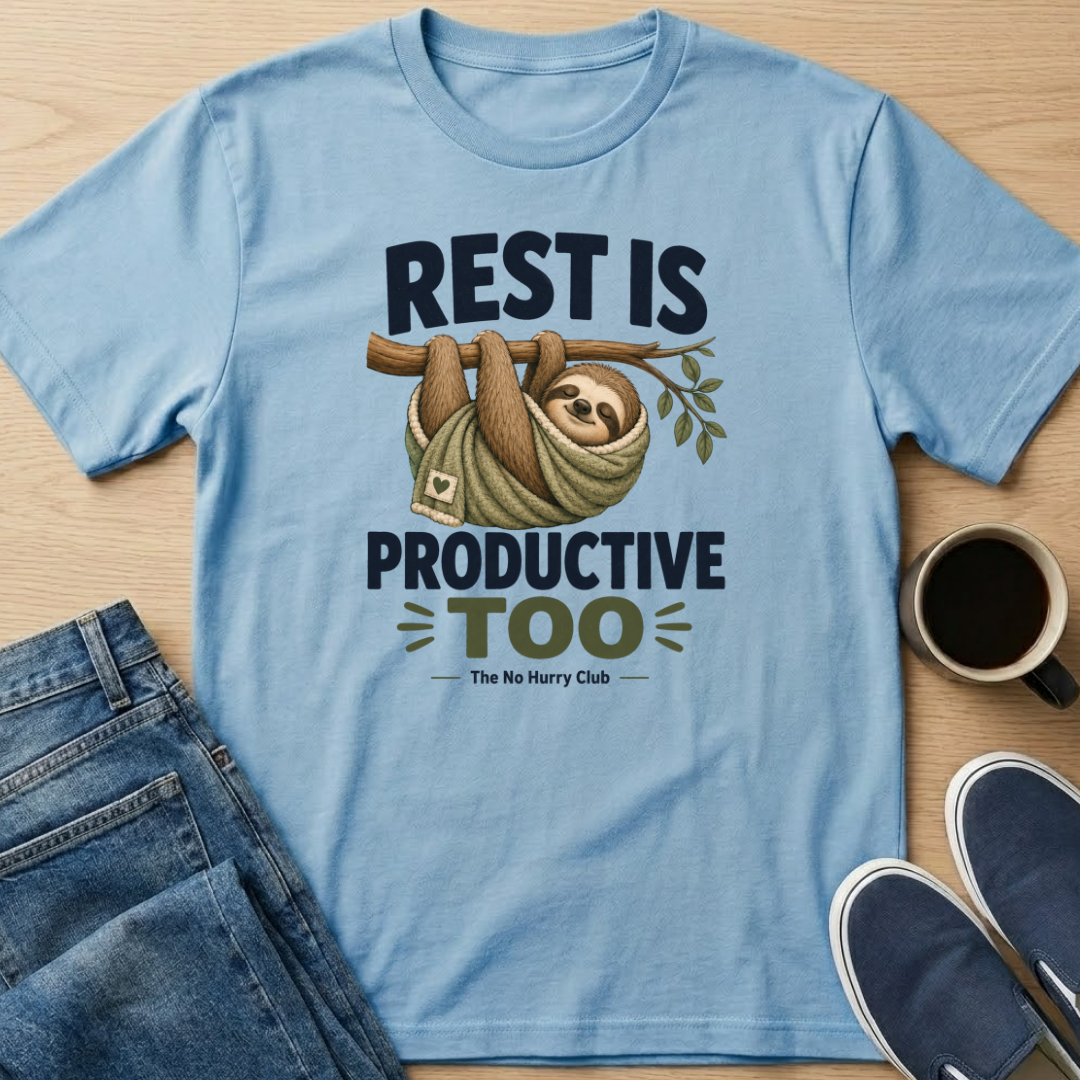 Rest Is Productive Too T-Shirt