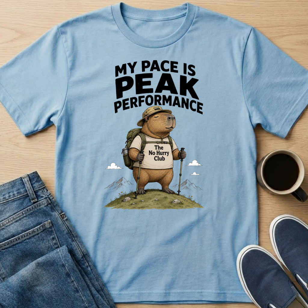 My Pace Is Peak Performance T-Shirt