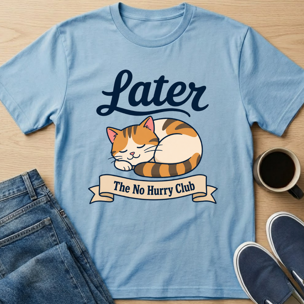 Later Cat T-Shirt