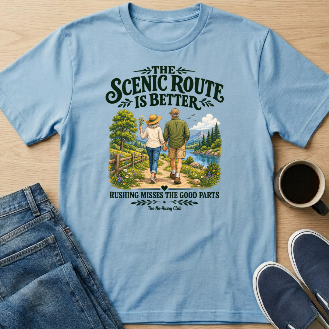 Scenic Route Couple T-Shirt