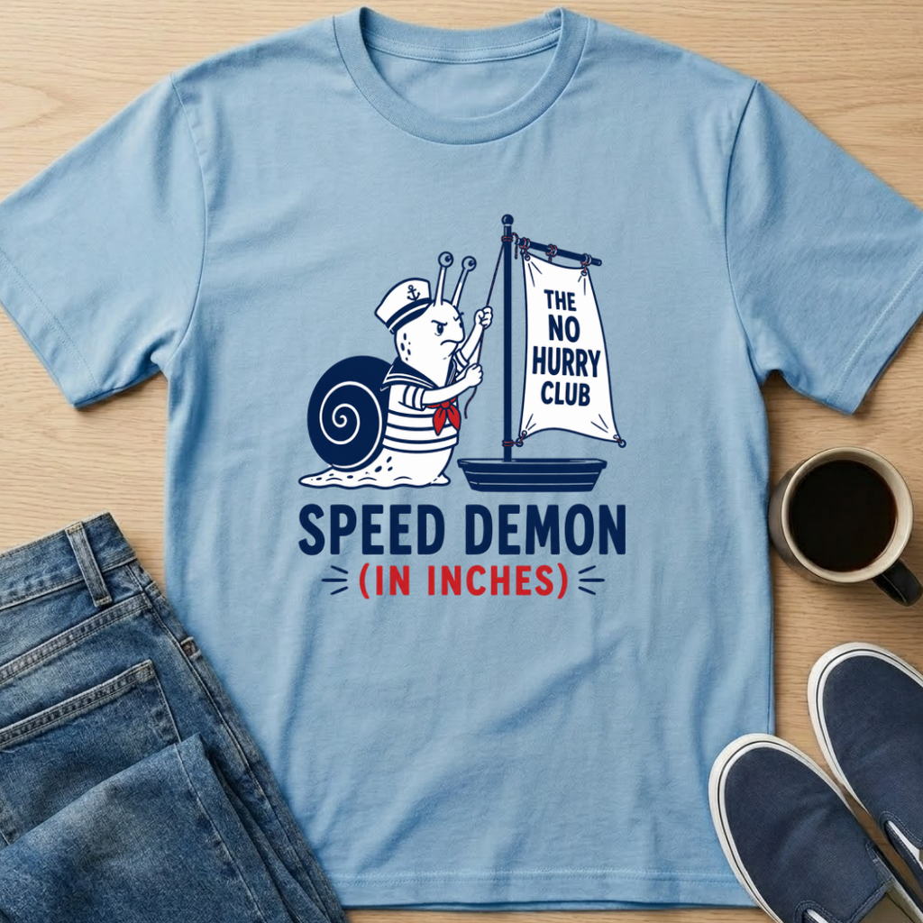 Speed Demon Snailboat T-Shirt