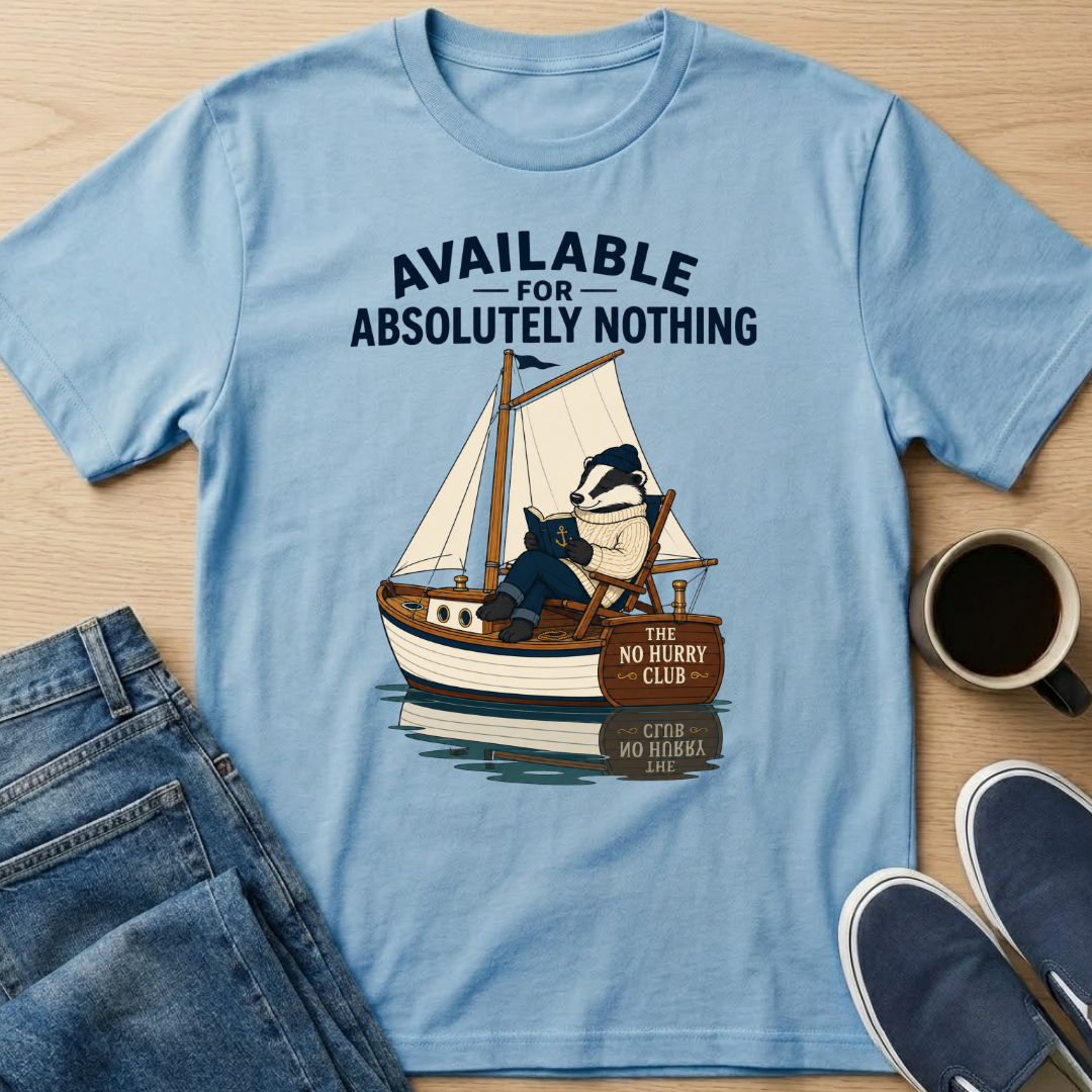 Sailboat Badger T-Shirt