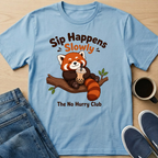 Sip Happens Slowly T-Shirt