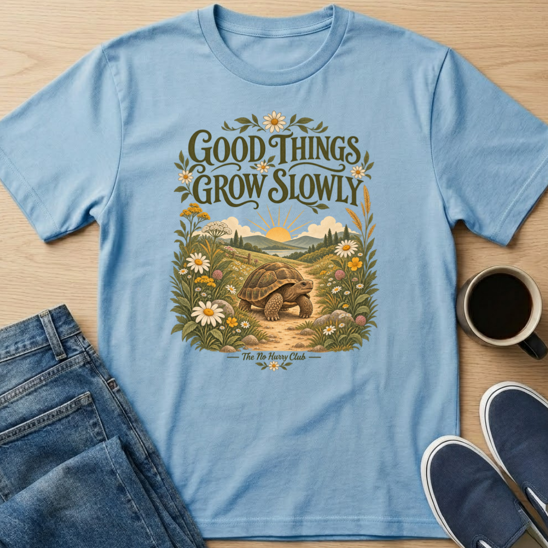 Good Things Grow Slowly T-Shirt