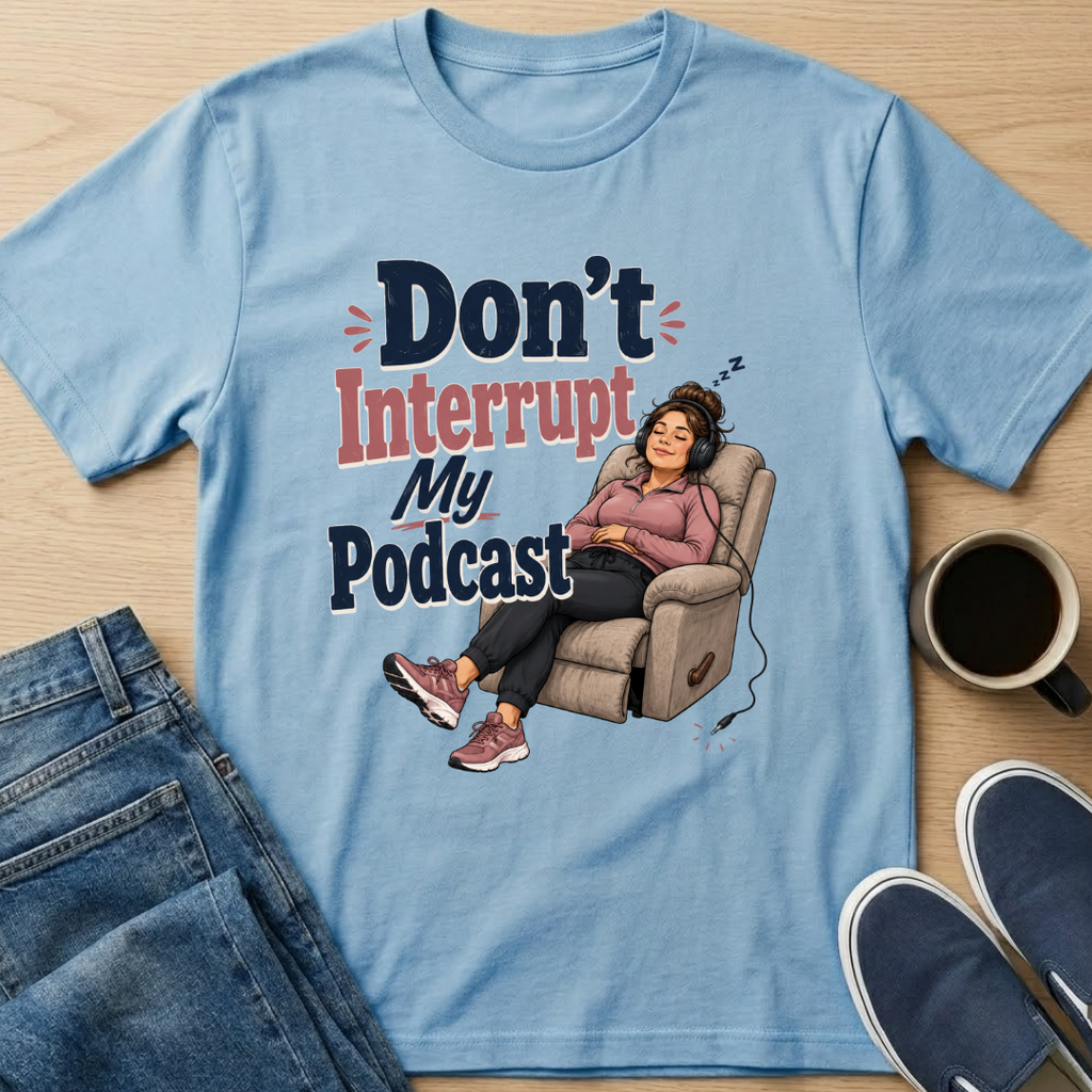 Podcast Woman T-Shirt