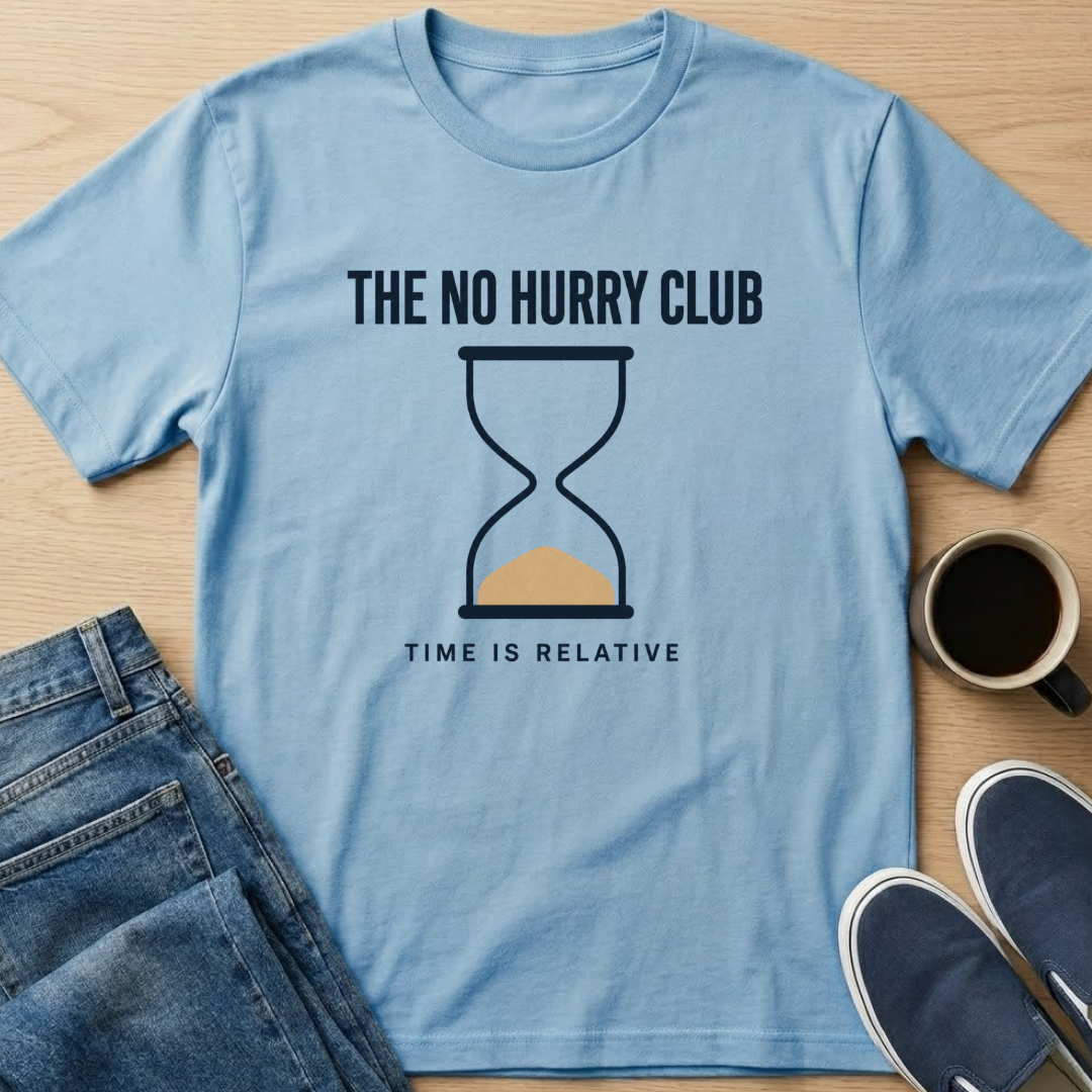 Time Is Relative Hourglass T-Shirt
