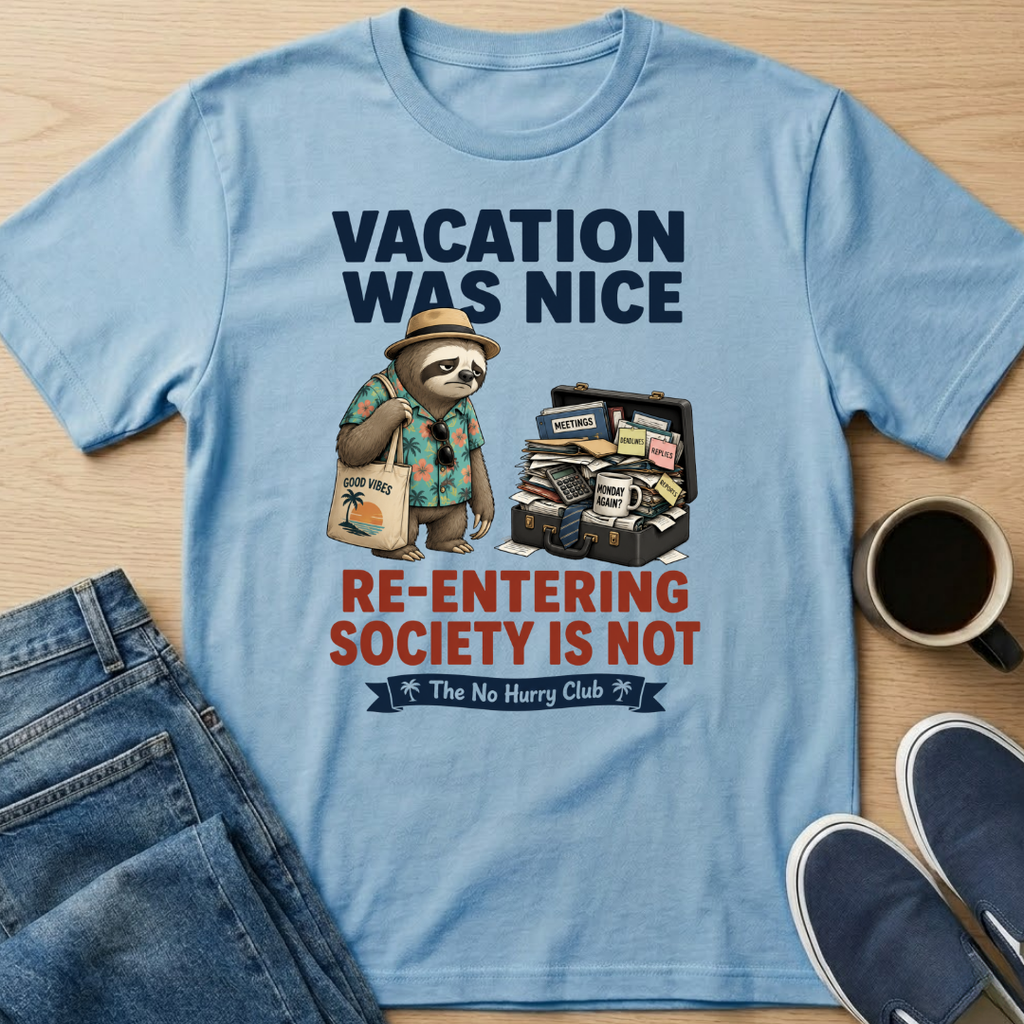 Vacation Was Nice T-Shirt
