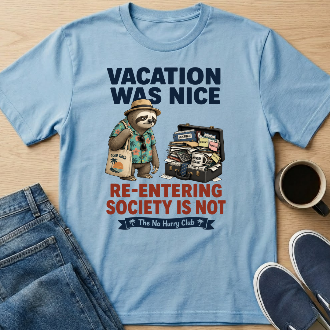 Vacation Was Nice T-Shirt