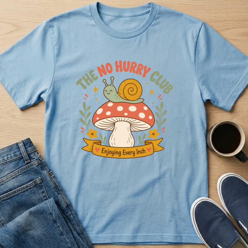 Enjoying Every Inch Mushroom T-Shirt