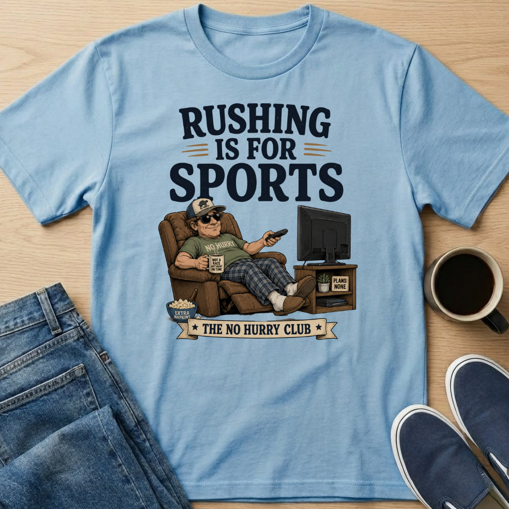 Rushing Is For Sports T-Shirt