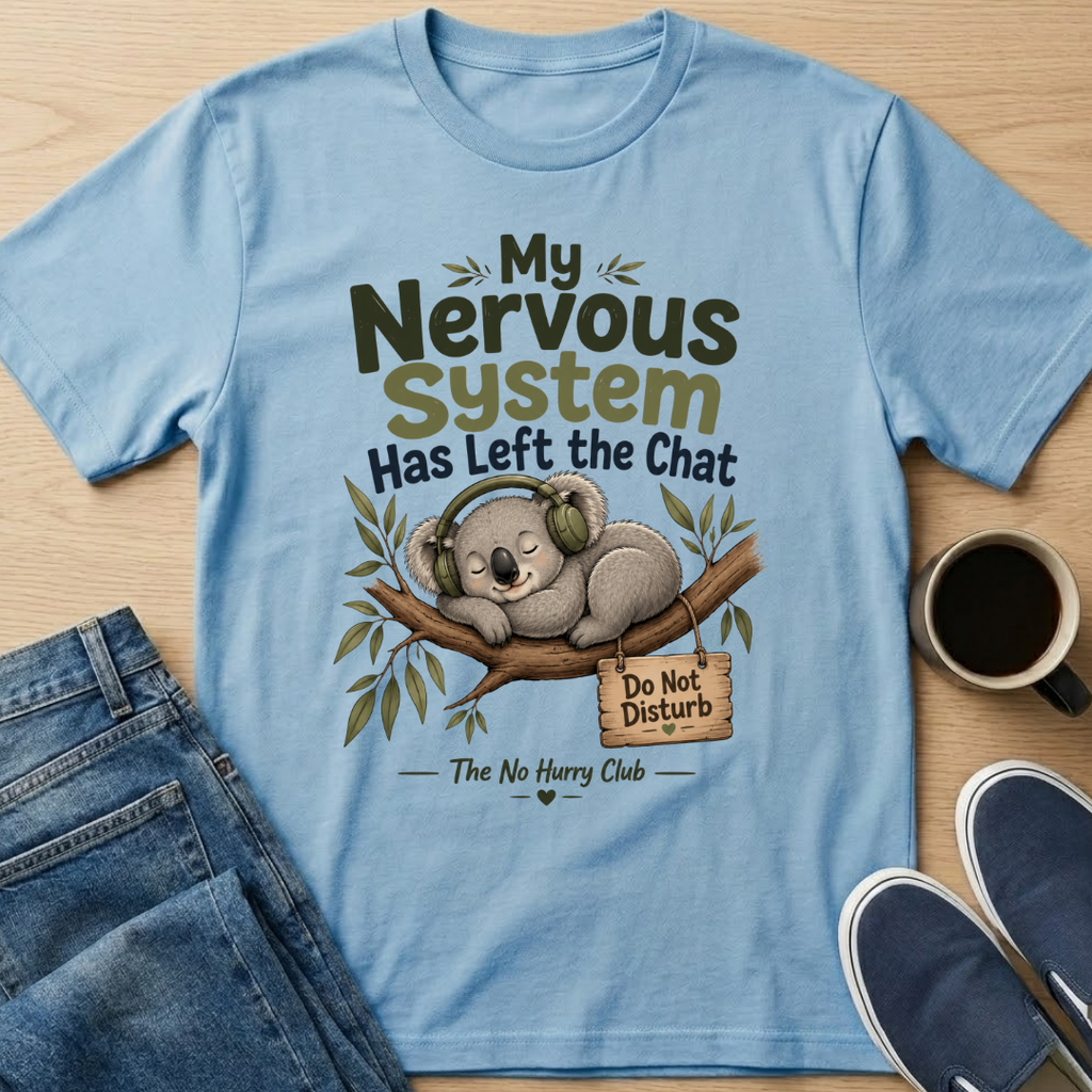 Left The Chat Koala T-Shirt