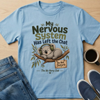 Left The Chat Koala T-Shirt