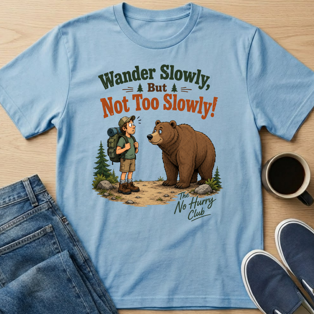 Not Too Slowly Bear T-Shirt