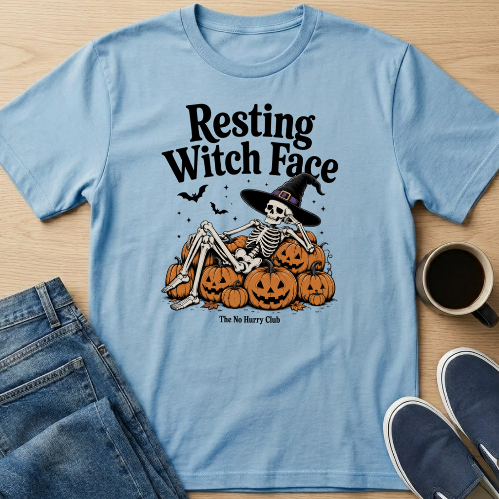 Resting Witch Face Skelly T-Shirt