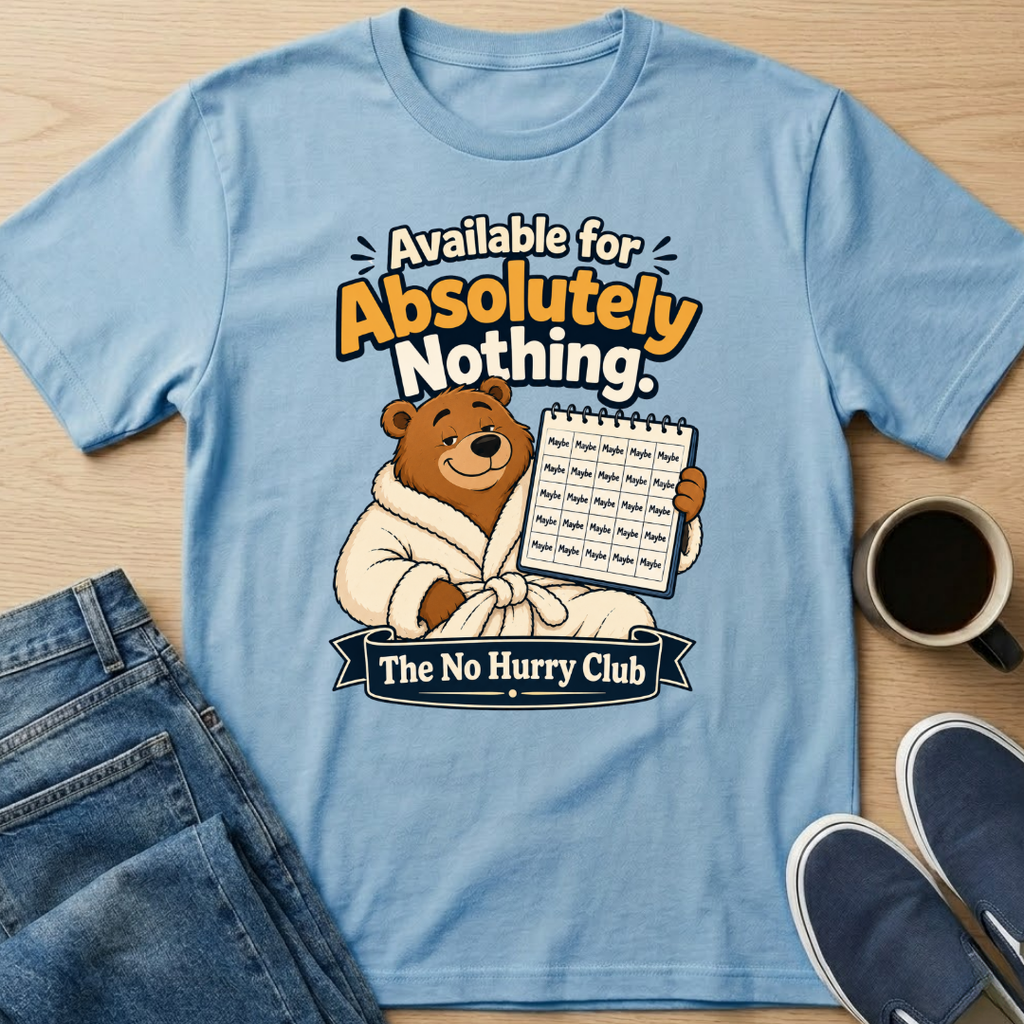 Bear in Robe T-Shirt