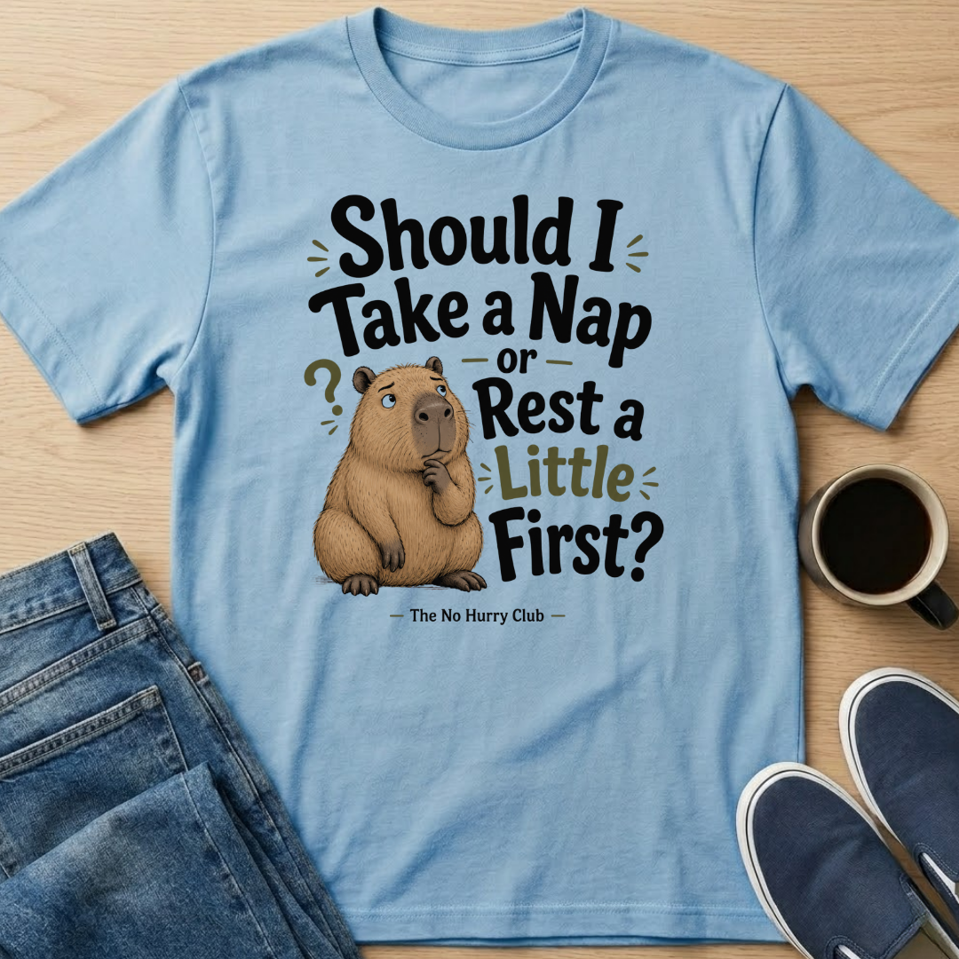 Rest a Little Capybara T-Shirt