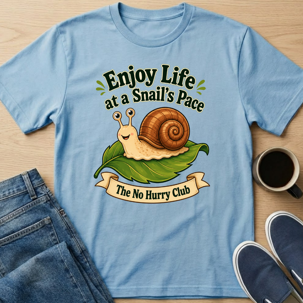 Enjoy Life Snail T-Shirt