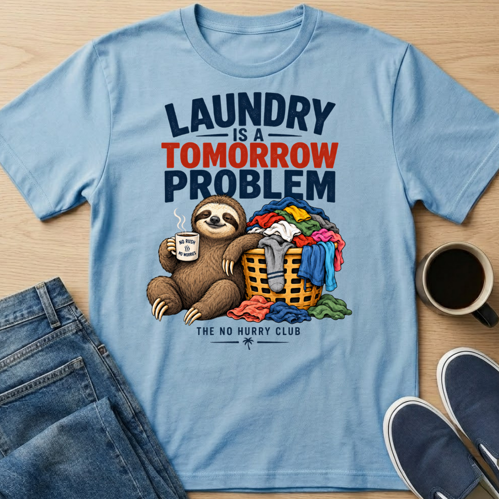Laundry Is A Tomorrow Problem T-Shirt
