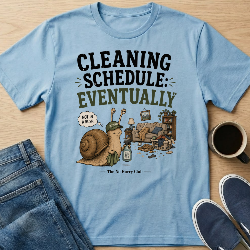 Cleaning Schedule T-Shirt