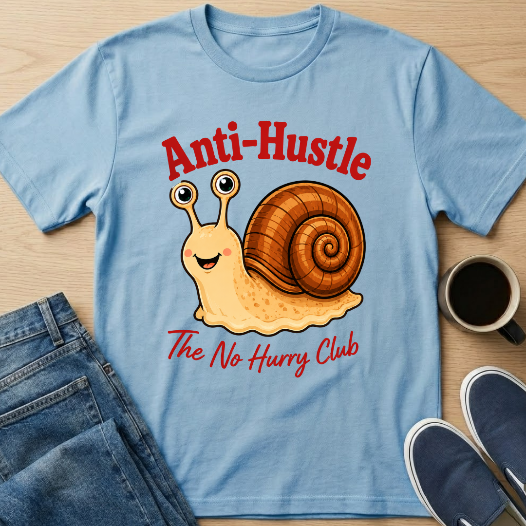 Anti-Hustle Snail T-Shirt