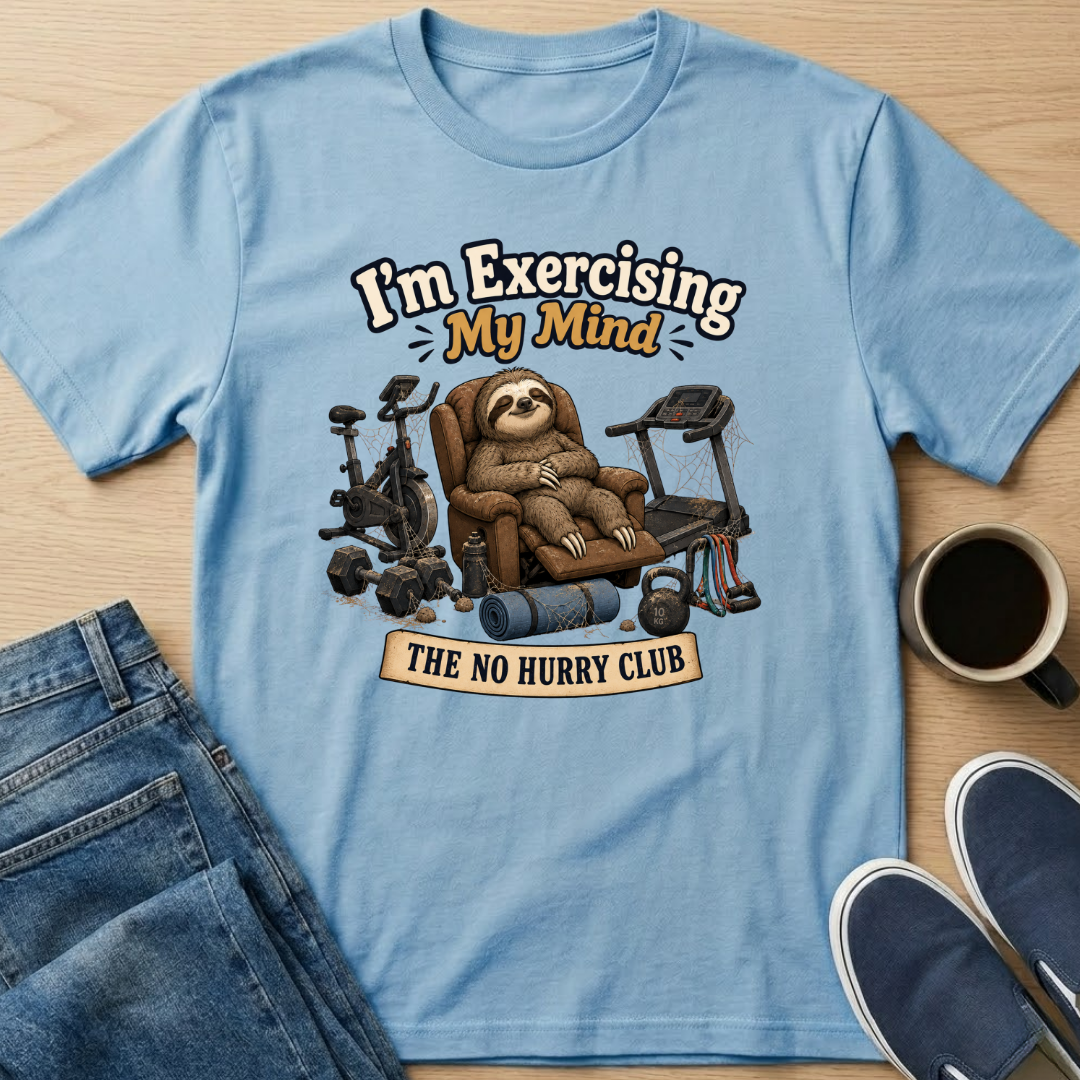 I'm Exercising My Mind T-Shirt