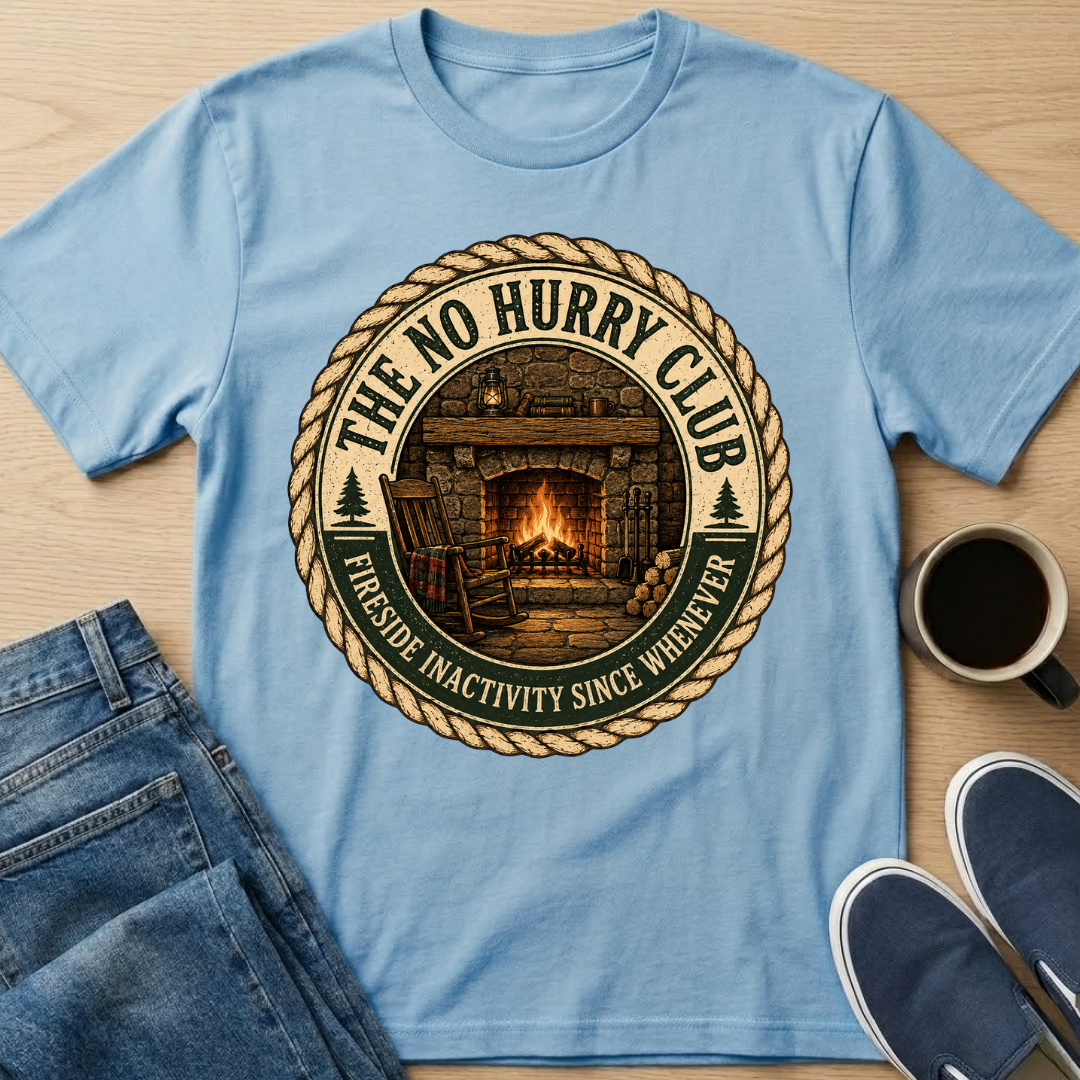Fireplace Badge T-Shirt