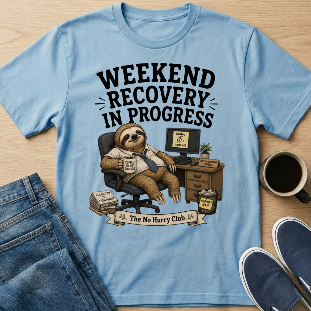 Weekend Recovery In Progress T-Shirt