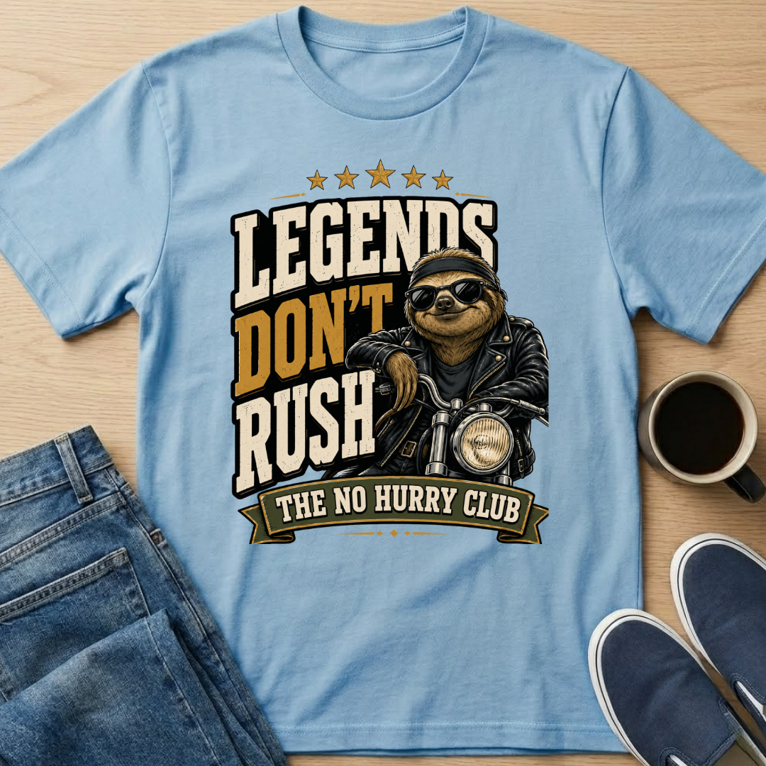 Legends Don't Rush T-Shirt