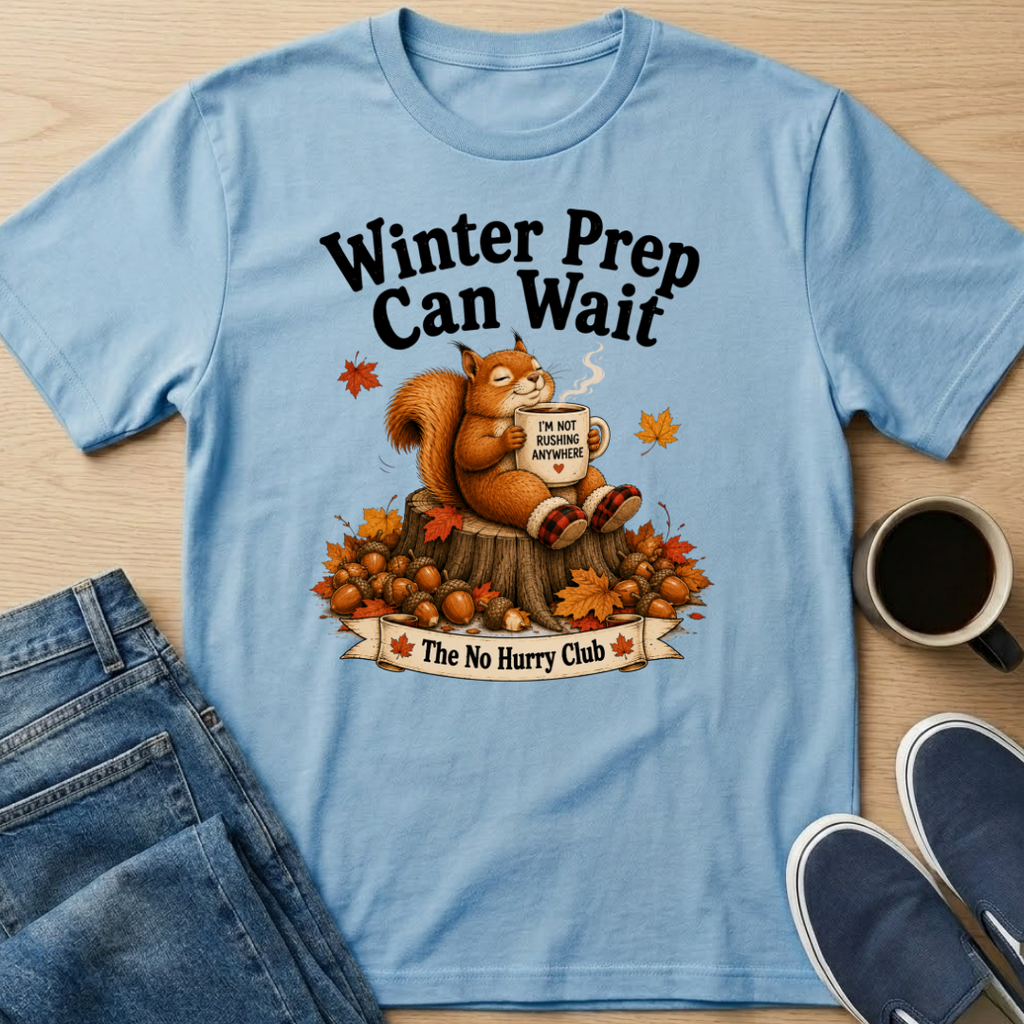Winter Prep Squirrel T-Shirt