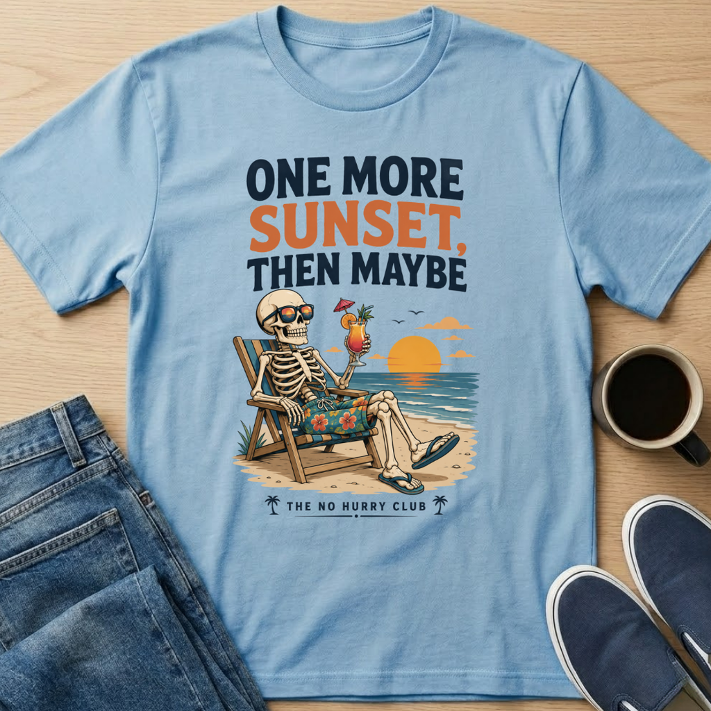 One More Sunset Skelly T-Shirt