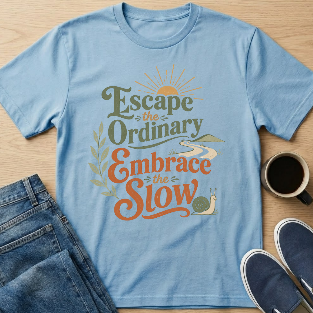Embrace the Slow Snail T-Shirt