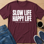 Happy Life White T-Shirt