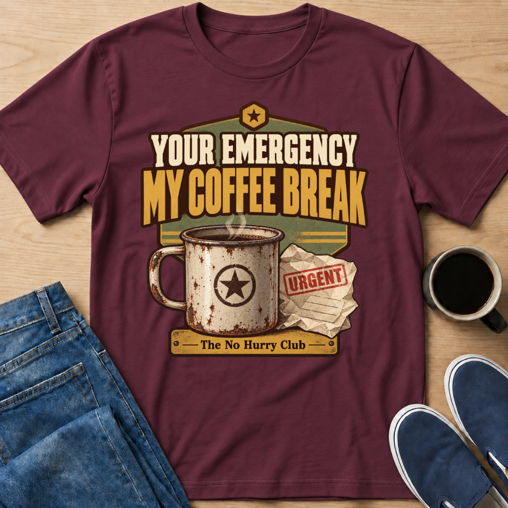 Emergency Coffee Break T-Shirt