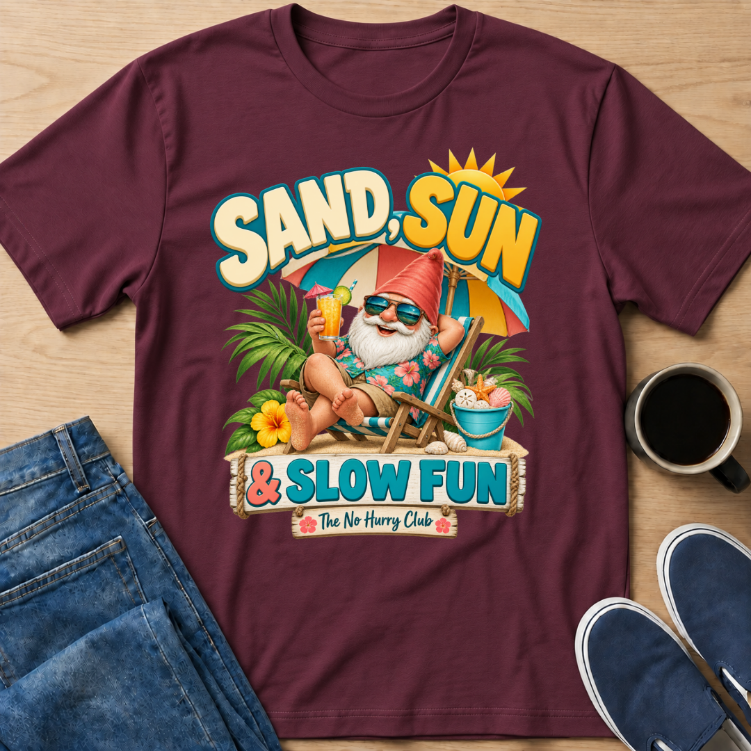 Slow Fun Gnome T-Shirt
