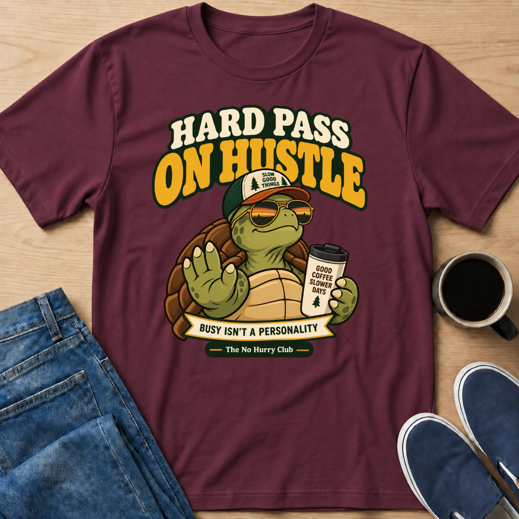 Hard Pass Turtle T-Shirt