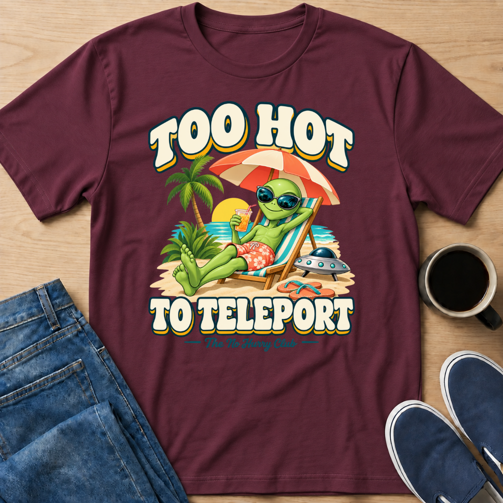 Too Hot Alien T-Shirt