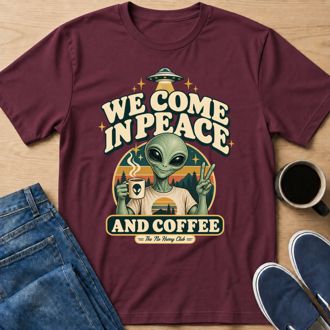 Peace And Coffee T-Shirt