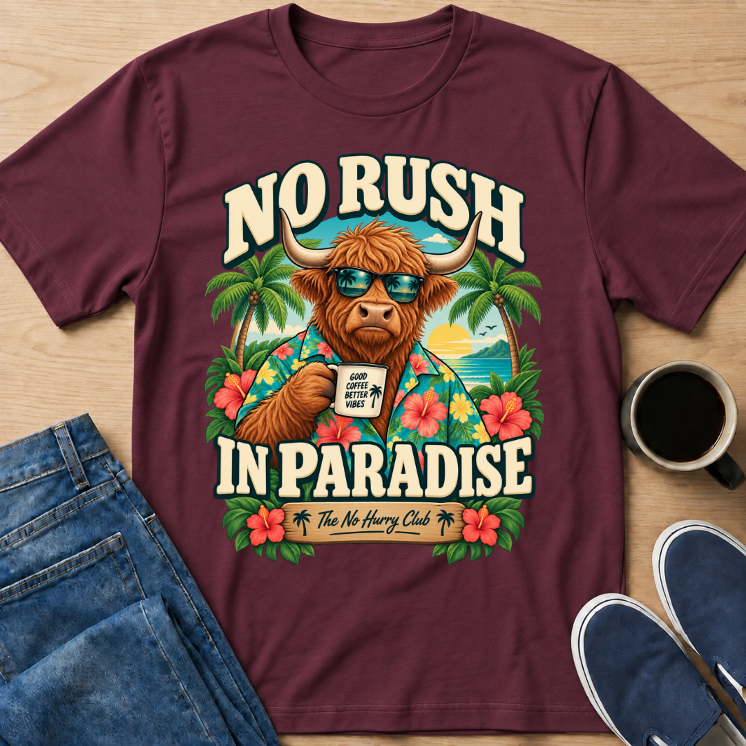 No Rush Paradise T-Shirt