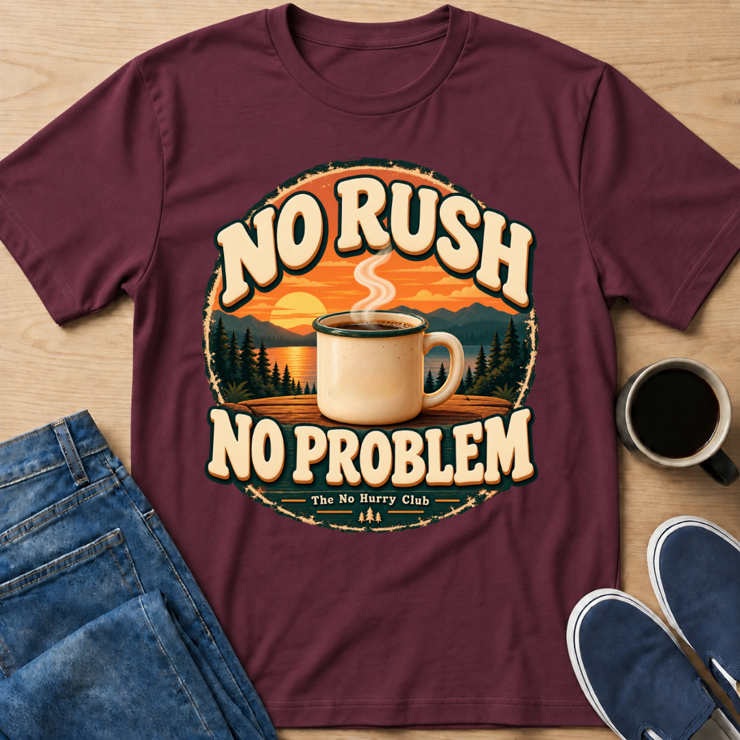No Rush Mug T-Shirt