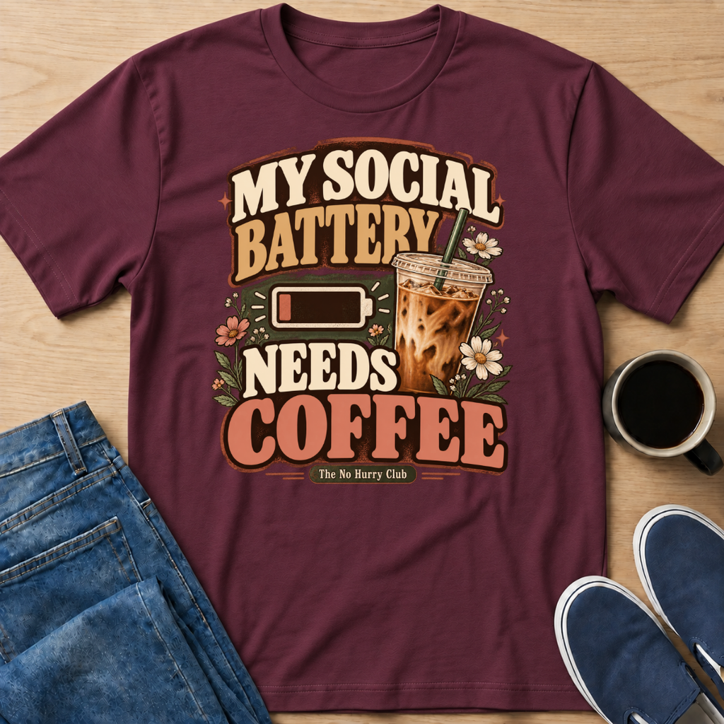 Social Battery T-Shirt