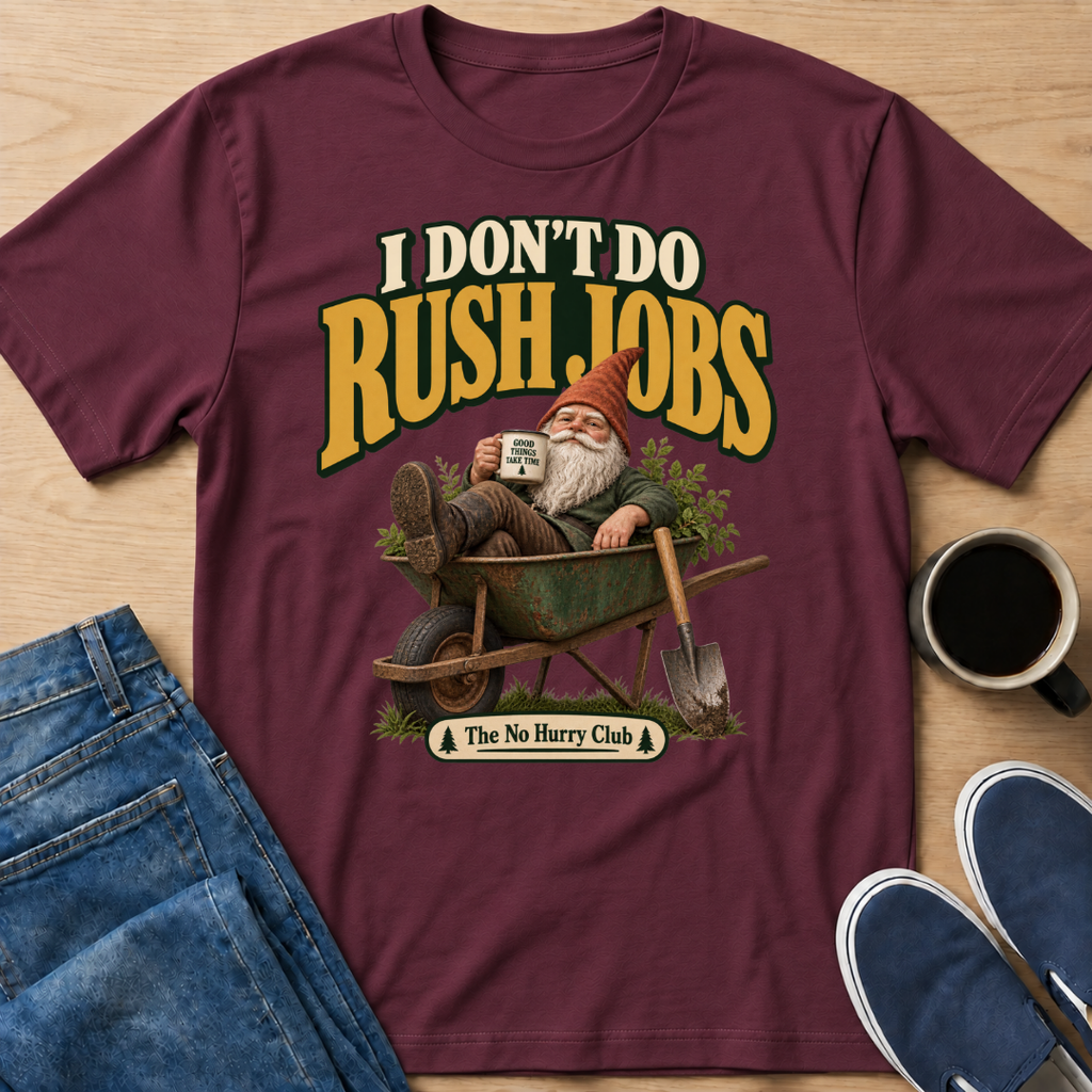 No Rush Gnome T-Shirt
