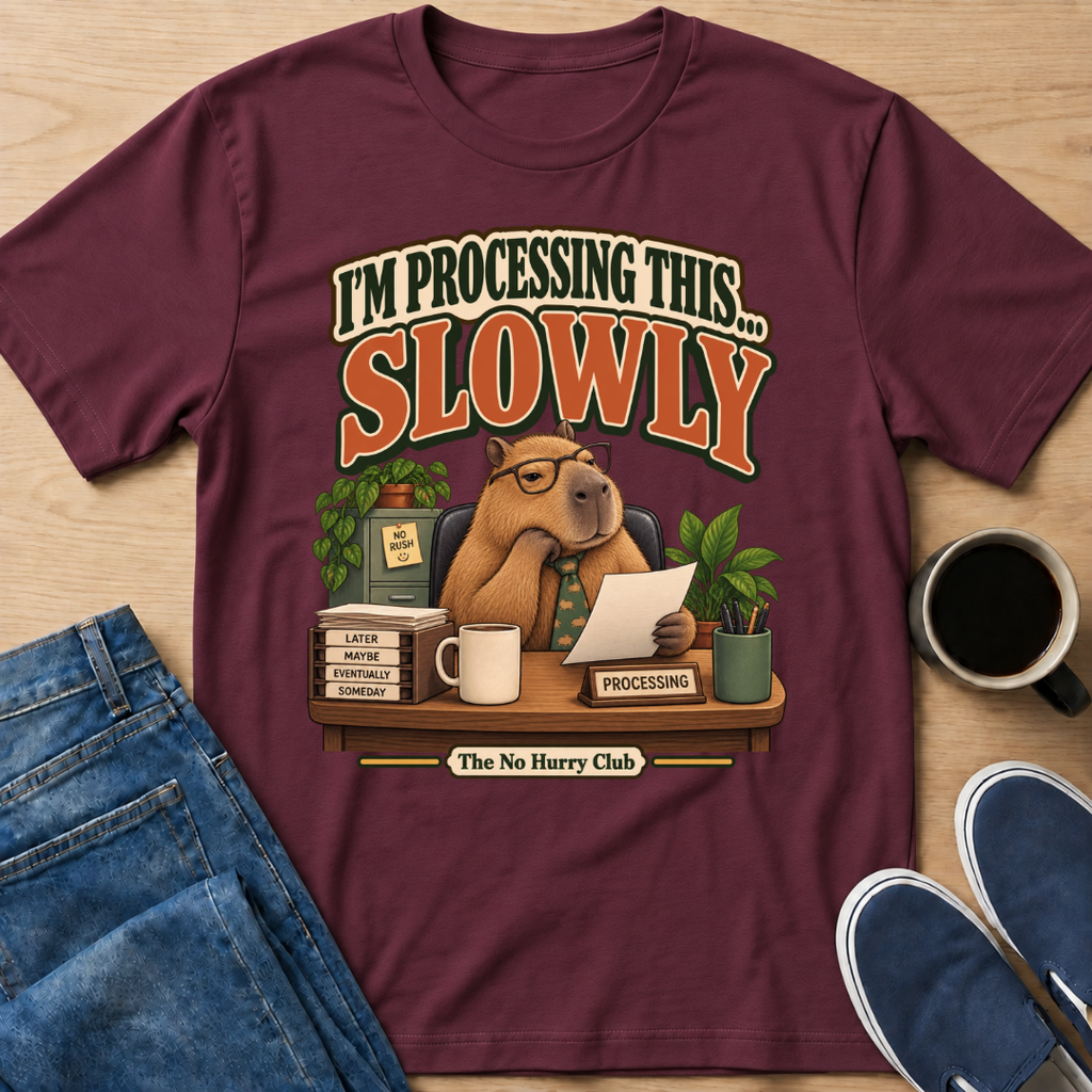 Processing Slowly T-Shirt