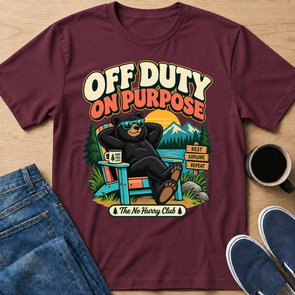 Off Duty Bear T-Shirt