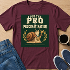 Procrastination Snail T-Shirt