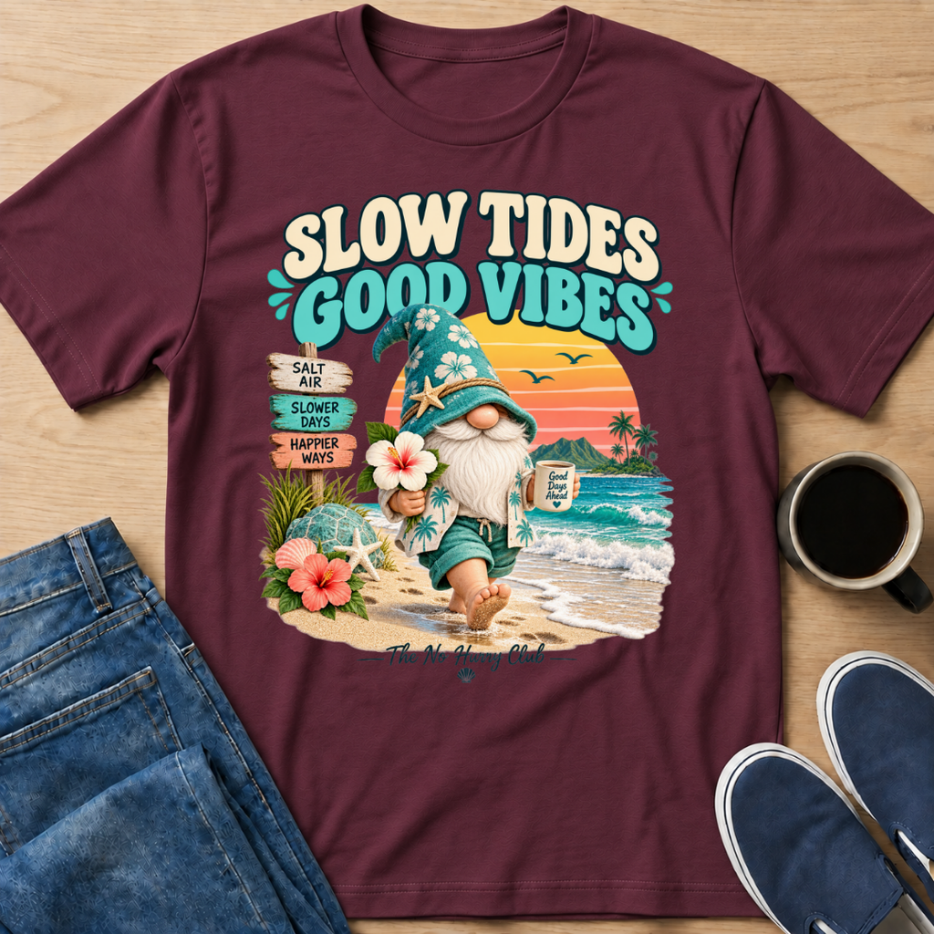 Slow Tides Gnome T-Shirt