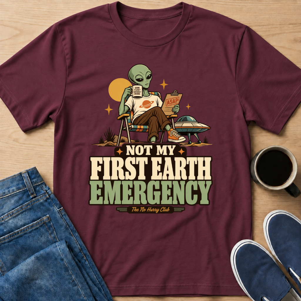 First Earth Emergency T-Shirt