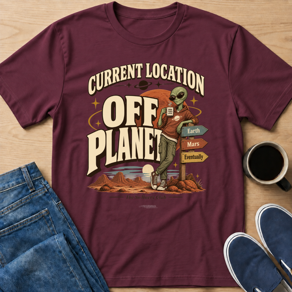 Alien Off Planet T-Shirt