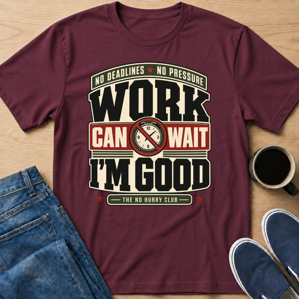 Work Can Wait T-Shirt