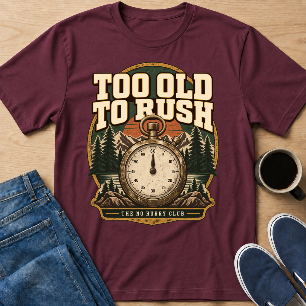 Too Old To Rush T-Shirt